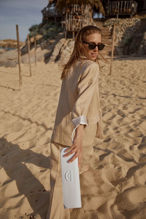 White Baguette - Envelope Bag by Christina Malle CM96465