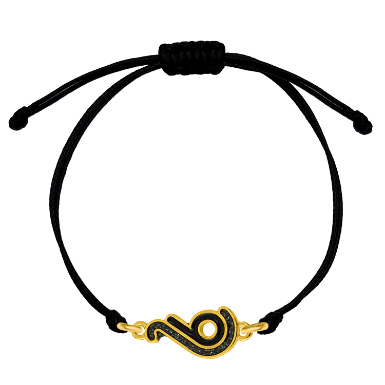 Βραχιόλι Γούρι 2026 Με Glitter AA21815 KOKKINO