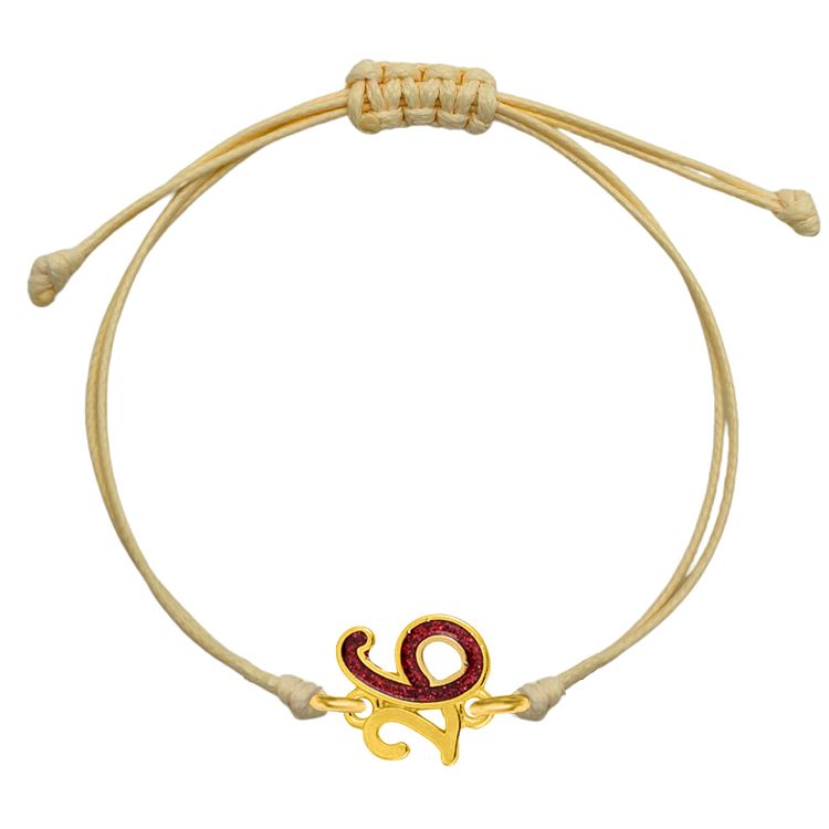 Βραχιόλι Γούρι 2026 Με Glitter ΑΑ21822 ΜΠΕΖ