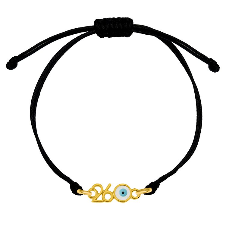 Βραχιόλι Γούρι 2026 Με Ματάκι AA21832