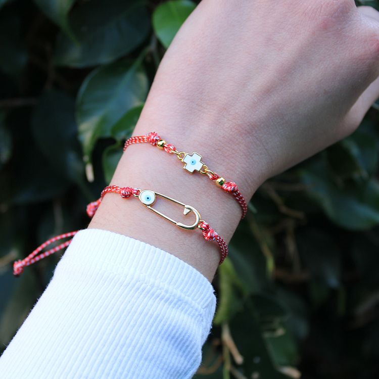 Βραχιόλι Μαρτάκι Με Ματάκι AA21070