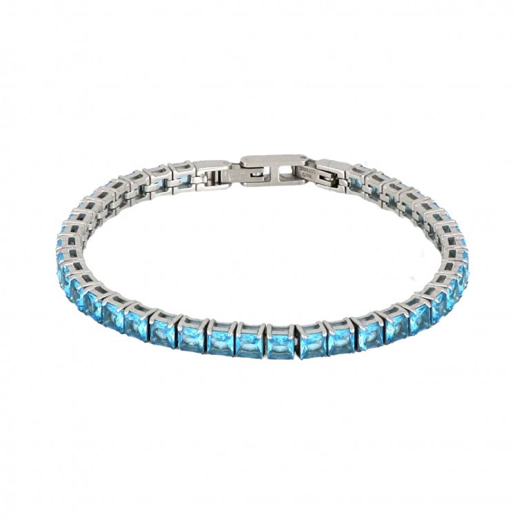 Βραχιόλι Ριβιέρα 4mm Από Ατσάλι TU29814