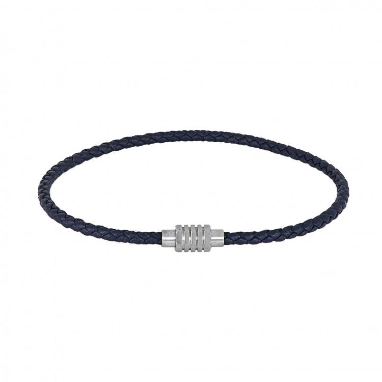 Βραχιόλι Από Δέρμα Και Ατσάλι TU29899