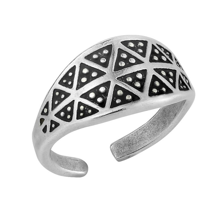 Δαχτυλίδι Από Ορείχαλκο Επαργυρωμένο PF38736