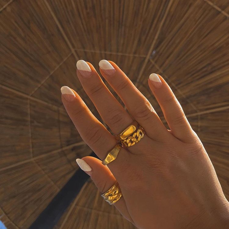 Δαχτυλίδι Αλυσίδα Από Ορείχαλκο Επιχρυσωμένο PF39898