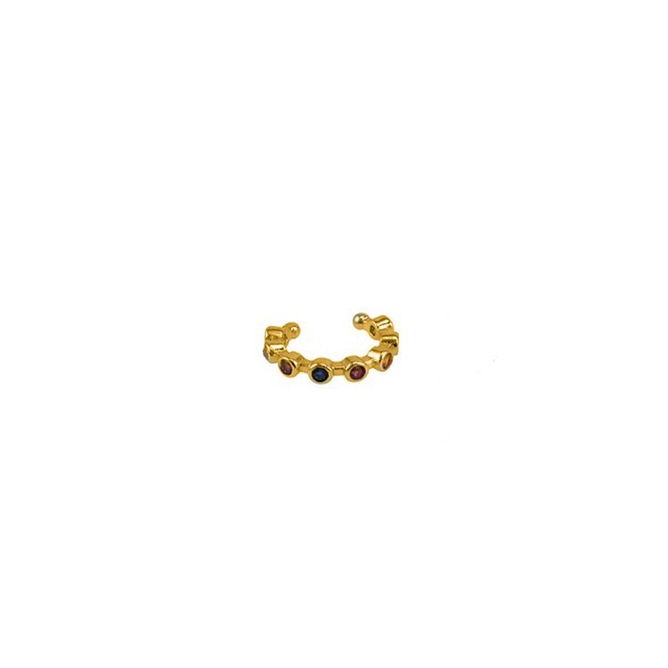 Σκουλαρίκι Earcuff Από Ορείχαλκο Επιχρυσωμένο NI43358