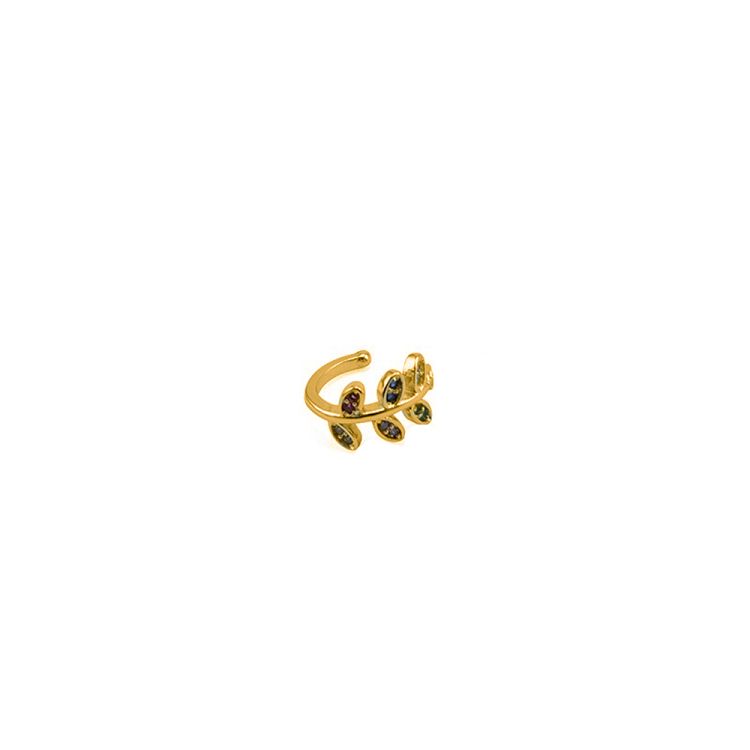 Σκουλαρίκι Earcuff Από Ορείχαλκο Επιχρυσωμένο NI43361