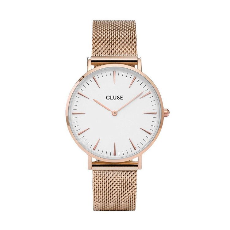 CLUSE LABOHEME Rose Gold Stainless Steel Strap CW0101201001