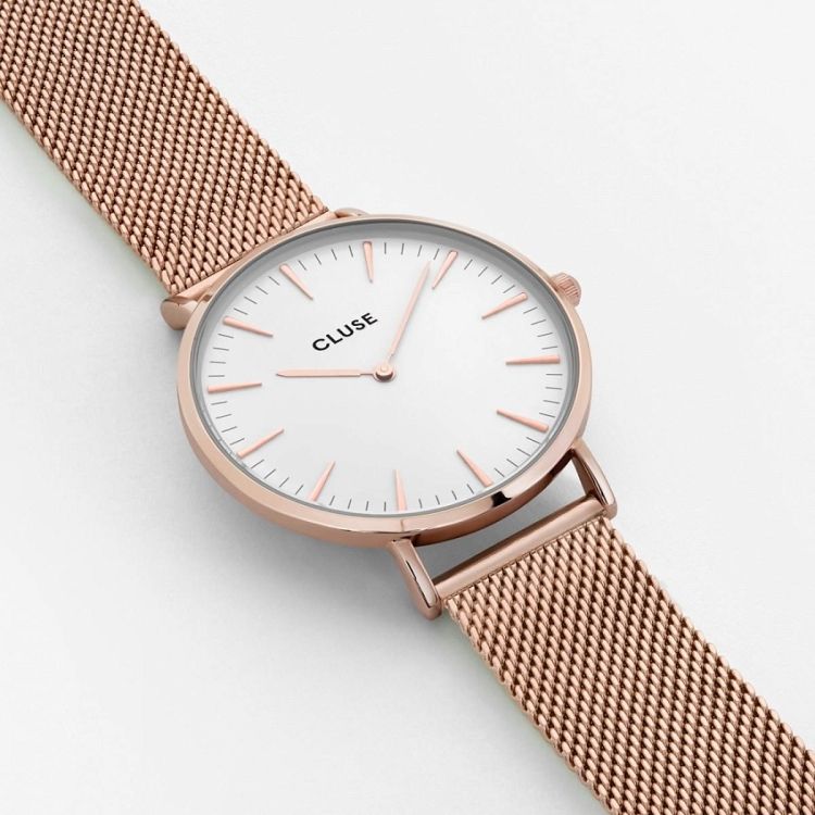 CLUSE LABOHEME Rose Gold Stainless Steel Strap CW0101201001