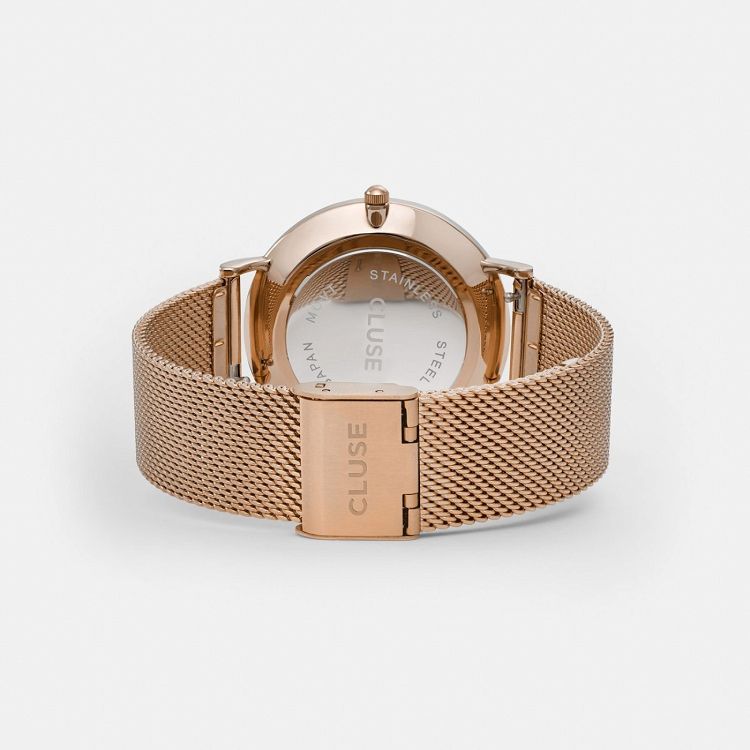CLUSE LABOHEME Rose Gold Stainless Steel Strap CW0101201001