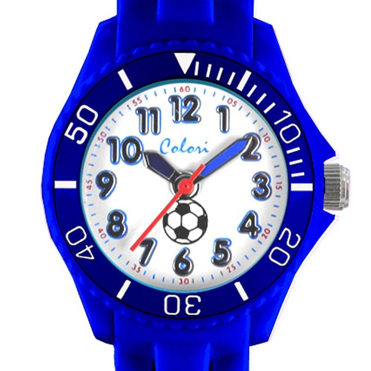 COLORI Kids Blue Rubber Strap CLK011