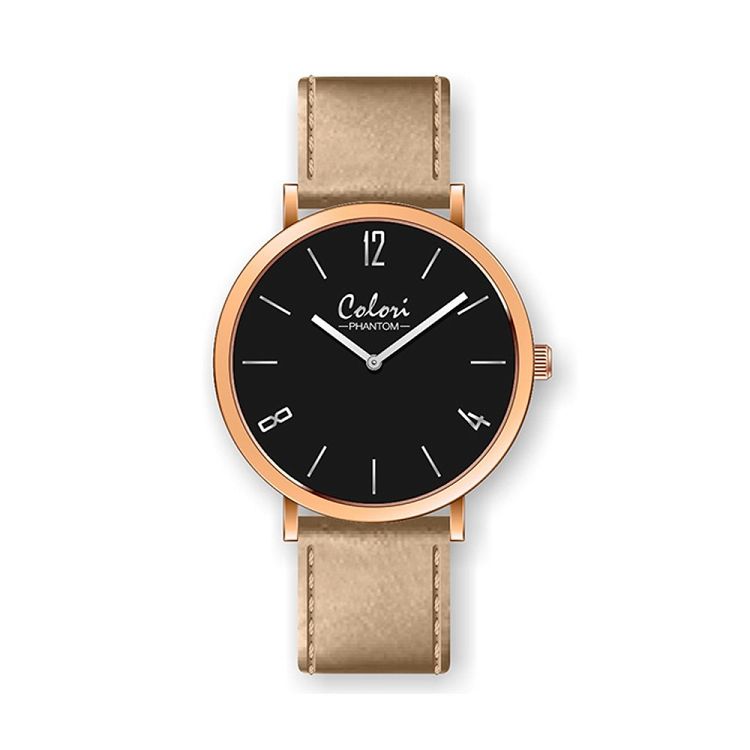 COLORI Phantom Beige Leather Strap COL439