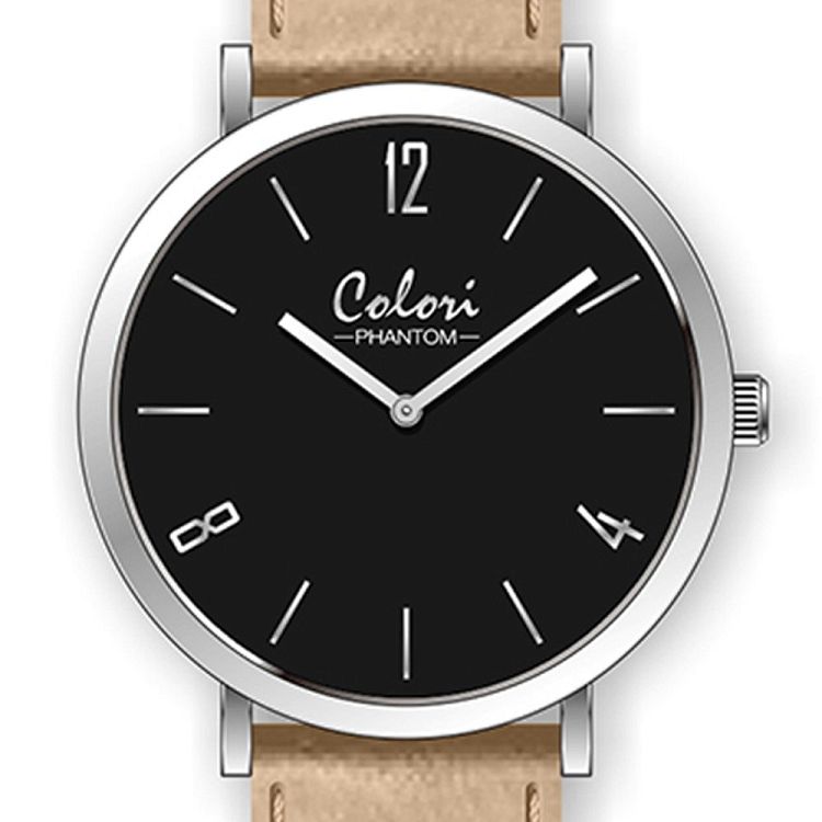 COLORI Phantom Beige Leather Strap COL443