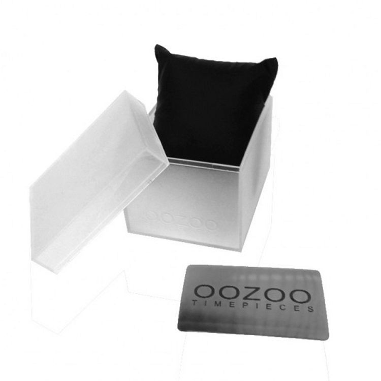 OOZOO STEEL XL White Rubber Strap OS384