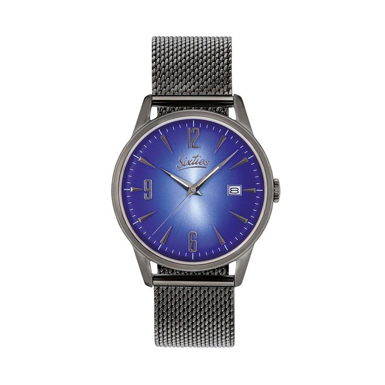 SIXTIES Black Stainless Steel Bracelet GUME-11