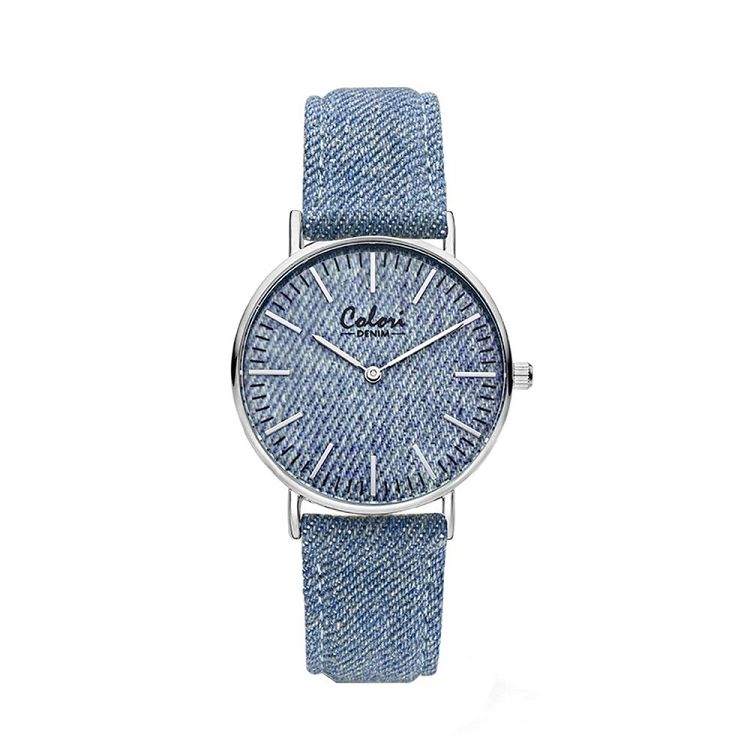 COLORI COLORI Blue Fabric Strap COL418