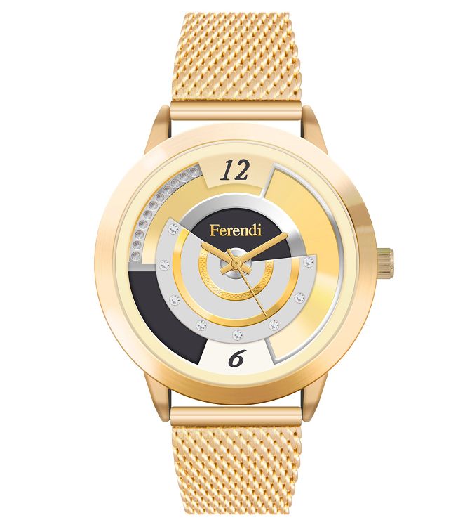 Ferendi Divine Gold Stainless Steel Strap 2332-5