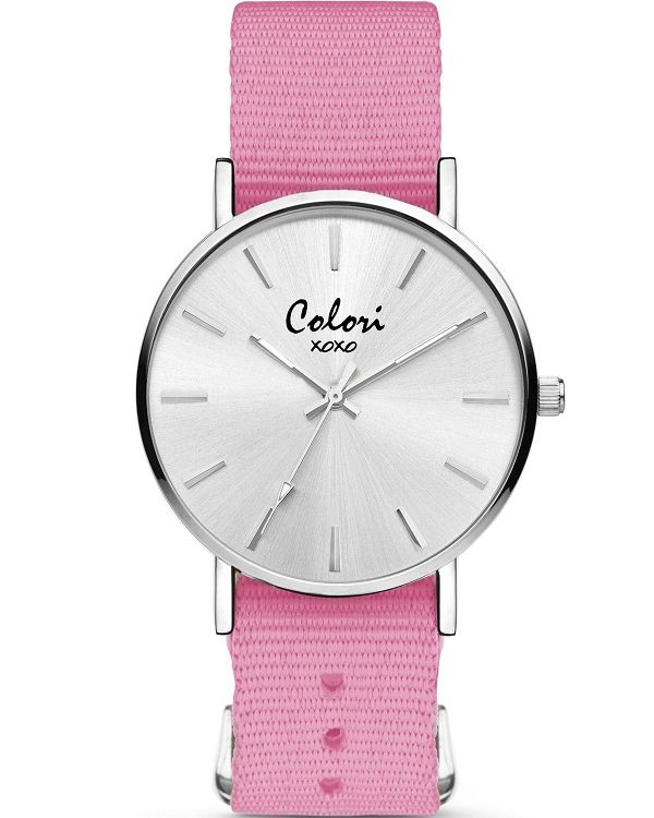 COLORI xoxo Pink Fabric Strap Set COL557