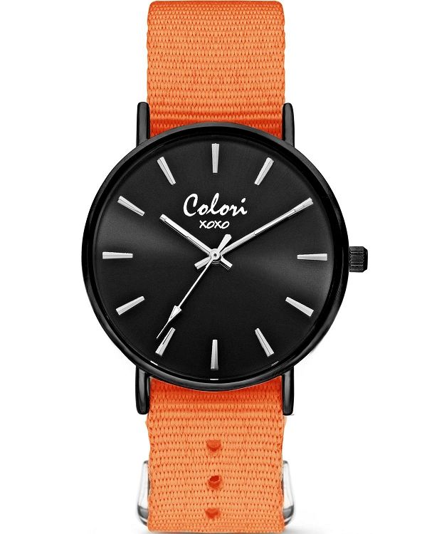 COLORI COLORI xoxo Orange Fabric Strap Set COL556