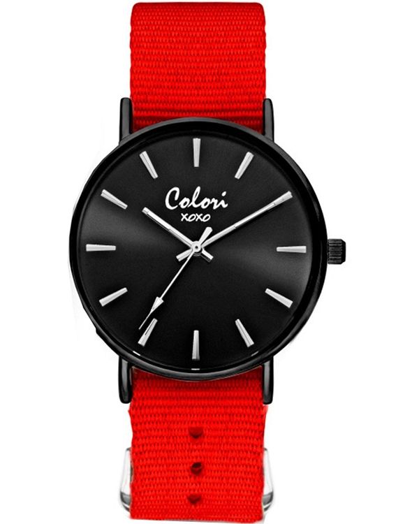 COLORI COLORI xoxo Red Fabric Strap Set COL554