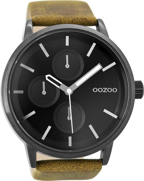 OOZOO Timepieces Brown Leather Strap C9428