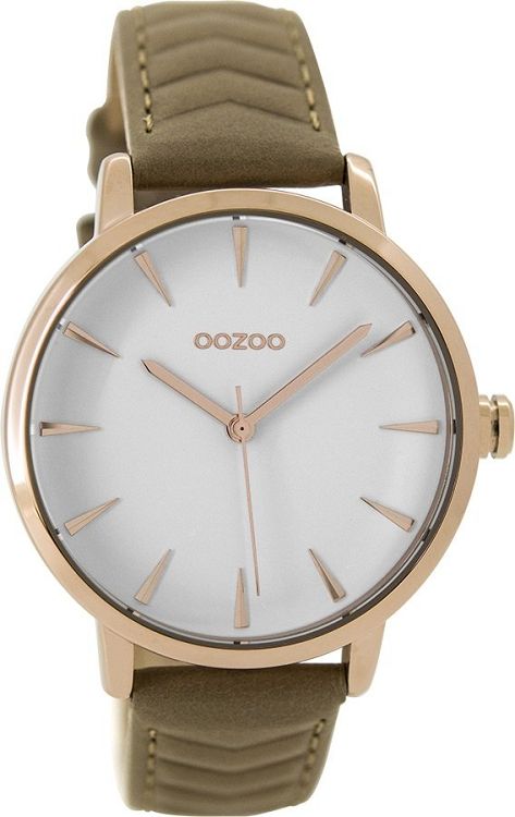 OOZOO Timepieces Brown Leather Strap C9508