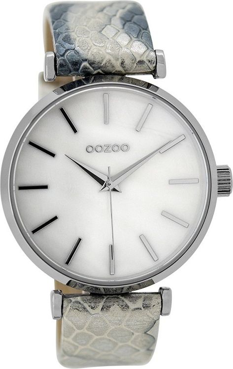OOZOO Timepieces Two Tone Leather Strap C9535