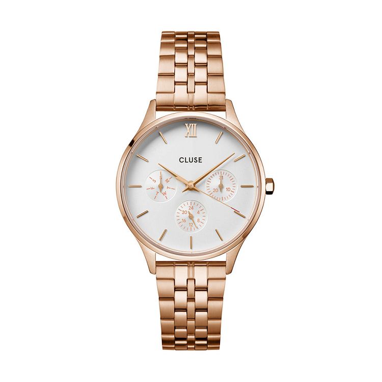 CLUSE Minuit Multifunction Steel Rose Gold Colour CW10702