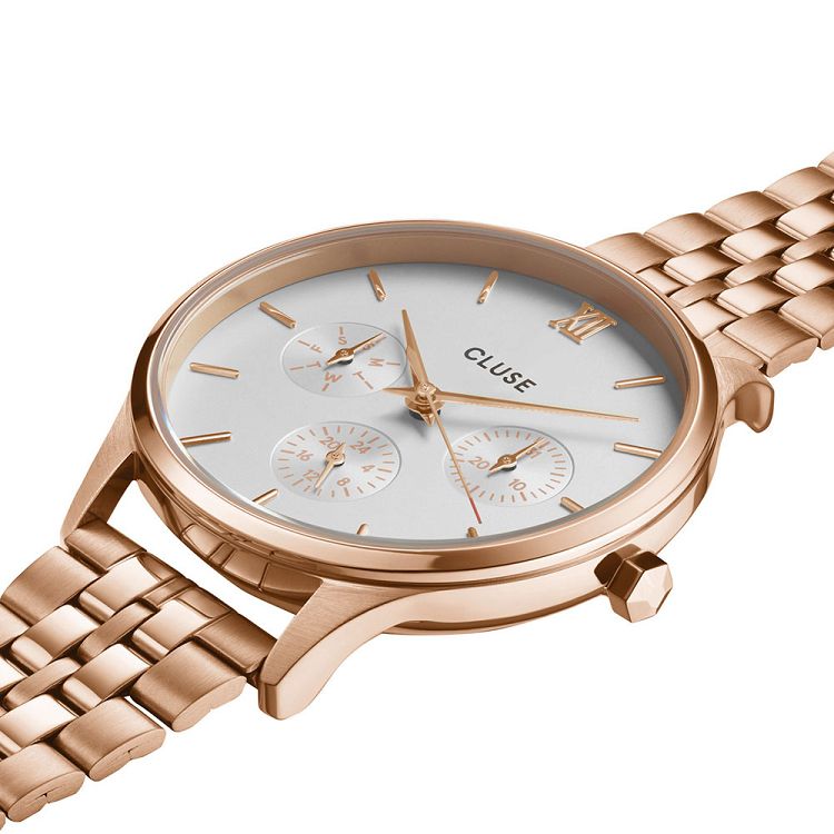 CLUSE Minuit Multifunction Steel Rose Gold Colour CW10702