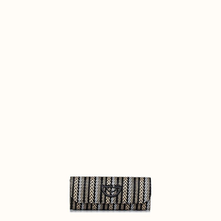 Elegant Straw Baguette - Clutch Bag by Christina Malle CM97076