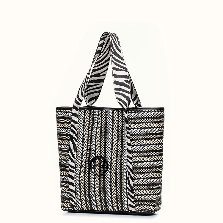 Elegant Straw Tote Bag - Tote Bag by Christina Malle CM97136