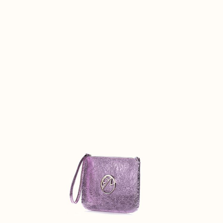 Silver Purple Woman - Clutch Bag by Christina Malle CM97085