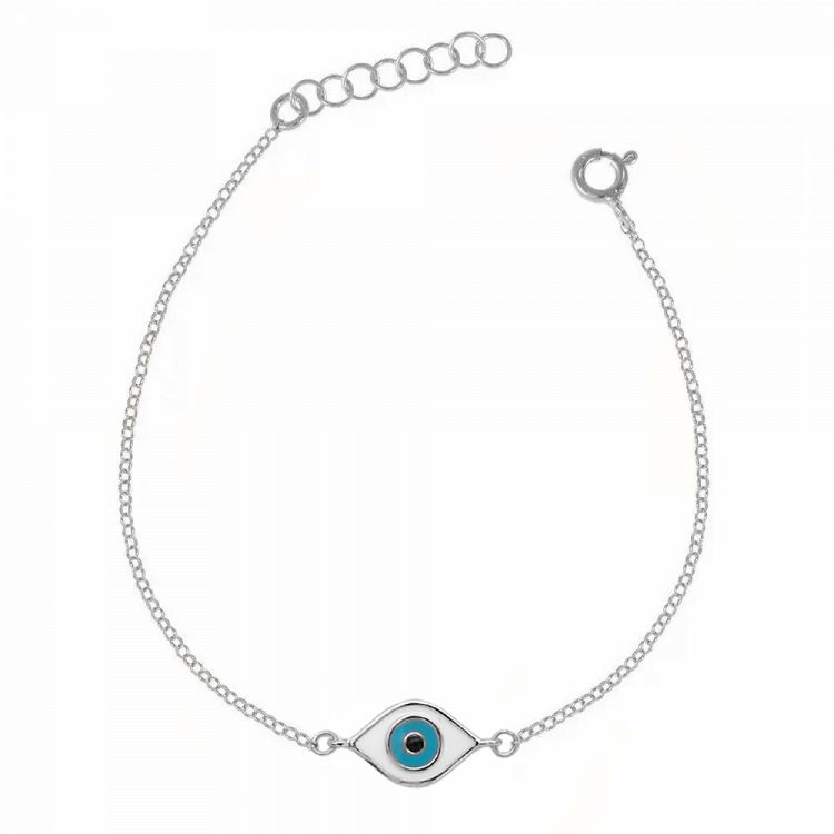Βραχιόλι Από Ασήμι 925 Με Ματάκι TM21892