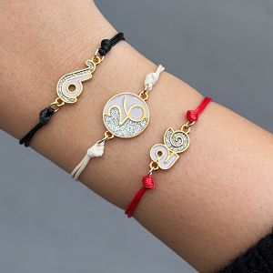 Βραχιόλι Γούρι 2026 Με Glitter AA21813