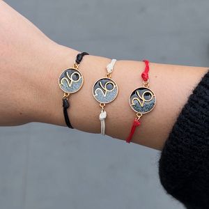 Βραχιόλι Γούρι 2026 Με Glitter AA21812