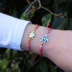 Βραχιόλι Μαρτάκι Χελώνα Με Ματάκι AA21020