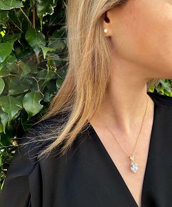 Σκουλαρίκια Από Ασήμι 925 Επιχρυσωμένο SU49090