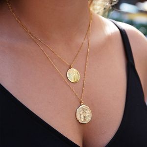 Κολιέ Από Ασήμι 925 Επιχρυσωμένο Με Φλουρί KO19547