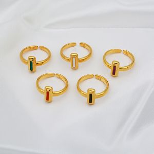 Δαχτυλίδι Από Ορείχαλκο Επιχρυσωμένο 24Κ Minimal PF37425