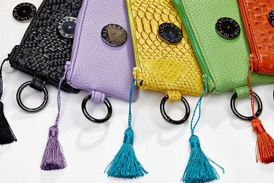 Black Keychain - Keychain by Christina Malle CM96488
