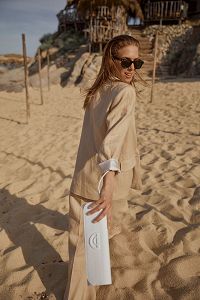 White Baguette - Envelope Bag by Christina Malle CM96465