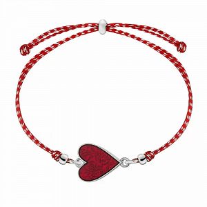Βραχιόλι Μαρτάκι Με Καρδιά Κόκκινη AA25714