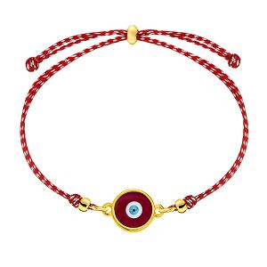 Βραχιόλι Μαρτάκι Με Ματάκι Κόκκινο AA21072