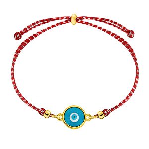 Βραχιόλι Μαρτάκι Με Ματάκι Τιρκουάζ AA21073