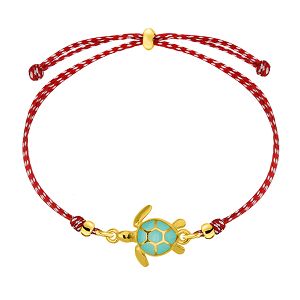 Βραχιόλι Μαρτάκι Με Χελώνα Τιρκουάζ AA21093