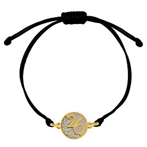 Βραχιόλι Γούρι 2026 Με Glitter AA21813