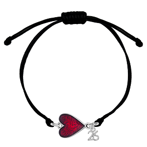 Βραχιόλι Γούρι 2026 Mε Καρδιά Κόκκινη ΑA21844