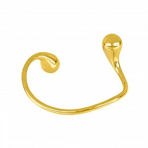 Βραχιόλι Βέργα Από Ατσάλι Επιχρυσωμένο TU29766