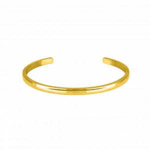 Βραχιόλι Βέργα Από Ατσάλι Επιχρυσωμένο TU29796