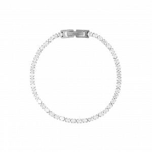 Βραχιόλι Ριβιέρα 3mm Από Ατσάλι TU29810